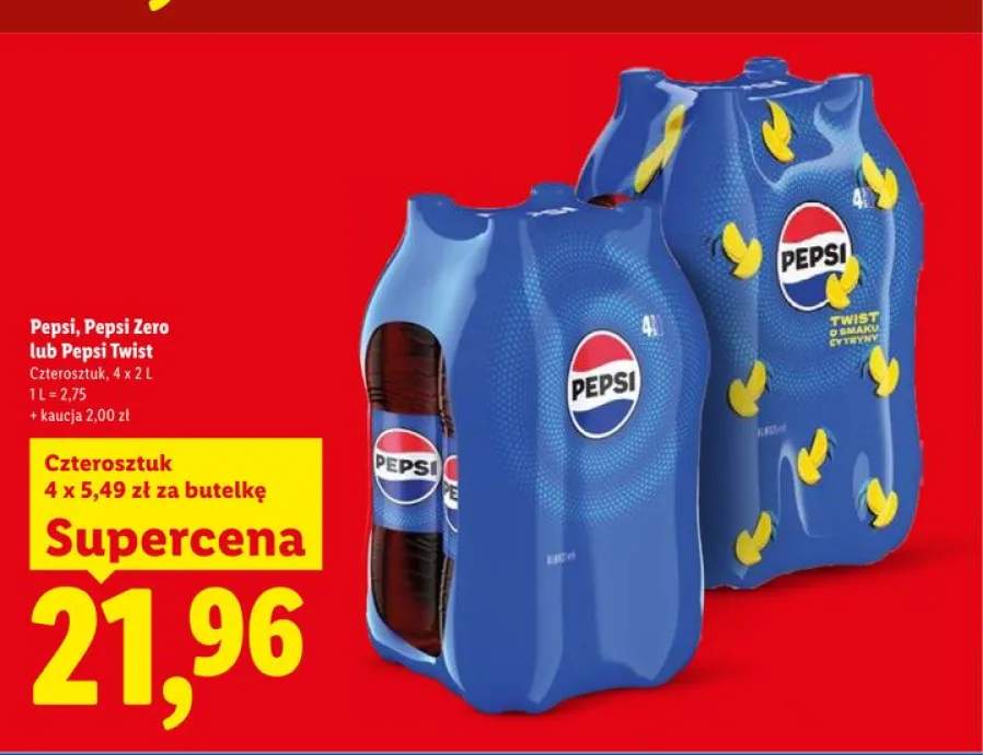 Napój gazowany Pepsi