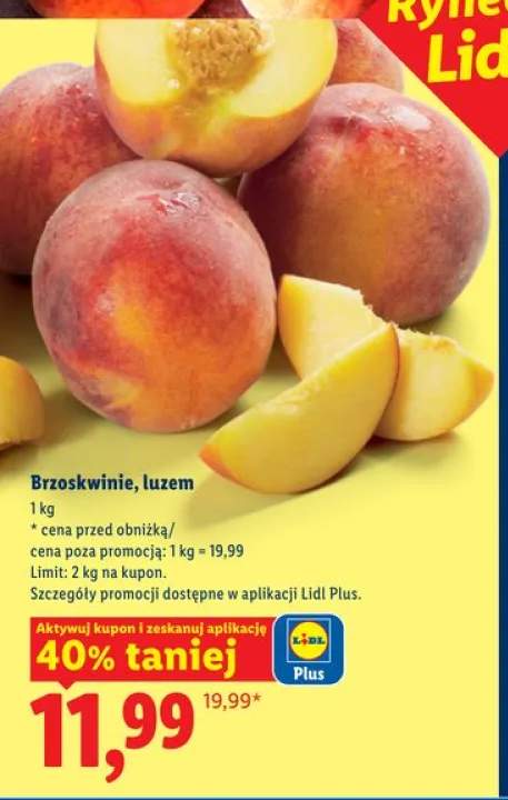 Brzoskwinie luzem