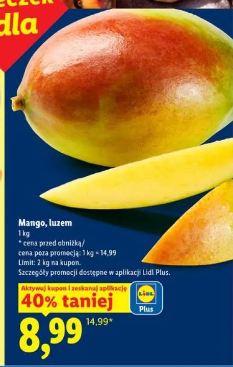 Mango luzem