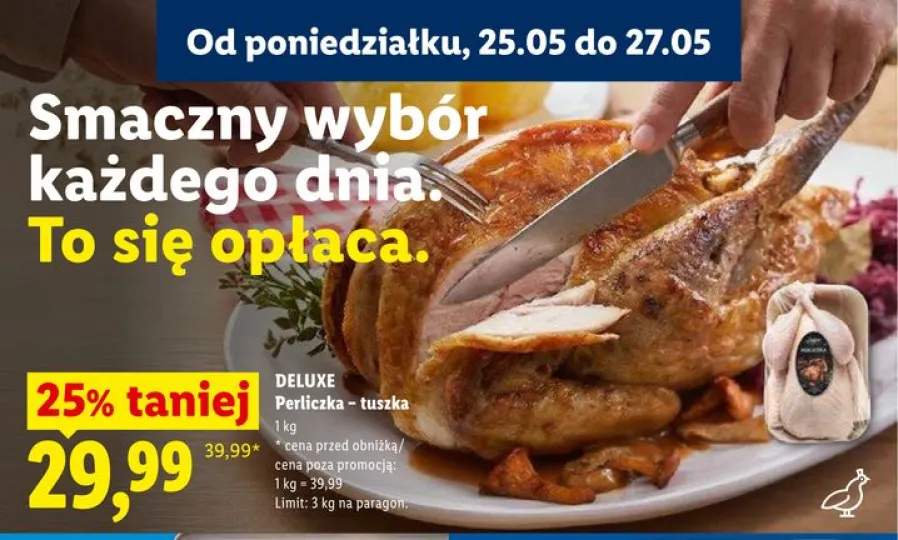 Perliczka - tuszka DELUXE