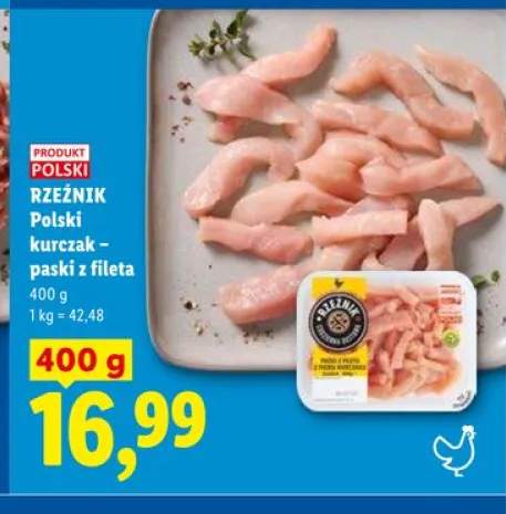 Polski kurczak - paski z fileta Rzeźnik