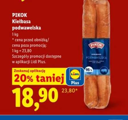 Kiełbasa podwawelska PIKOK