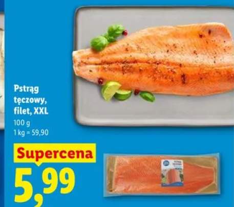 Pstrąg tęczowy filet XXL