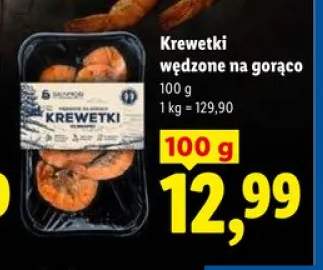 Krewetki wędzone na gorąco Seamor