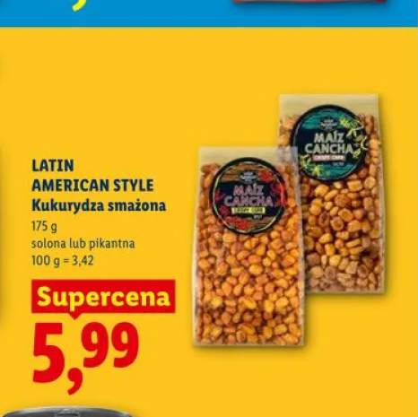 Kukurydza smażona LATIN AMERICAN STYLE