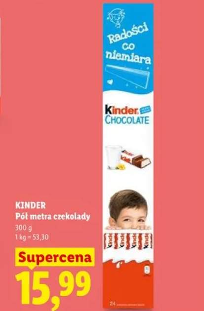 Kinder Pół metra czekolady