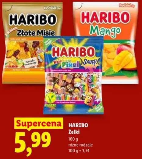Żelki HARIBO Złote Misie