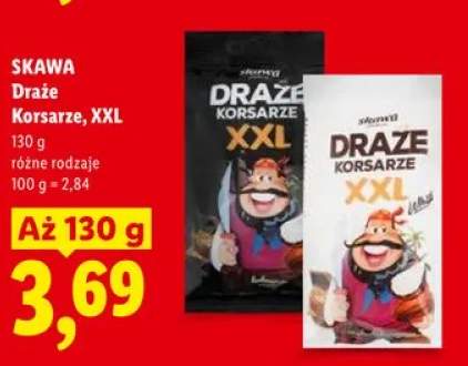 Draże Korsarze XXL białe SKAWA