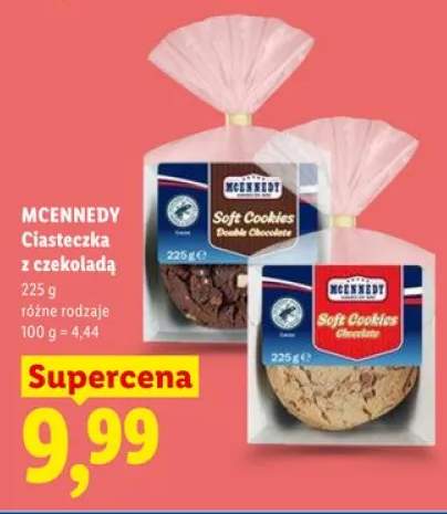 Ciasteczka z czekoladą Chocolate Mcennedy