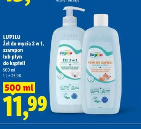 Kosmetyki do kąpieli Lupilu
