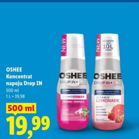 Koncentrat napoju Drop IN Oshee Vitamin Lemonade
