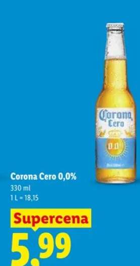 Piwo bezalkoholowe Corona Cero 0,0%