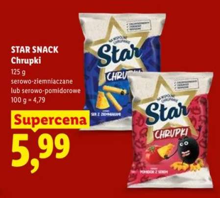 Chrupki Star Snack