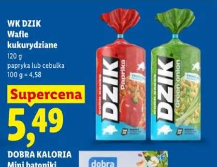 Wafle kukurydziane cebulka WK Dzik