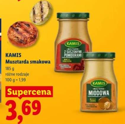 Musztarda smakowa KAMIS