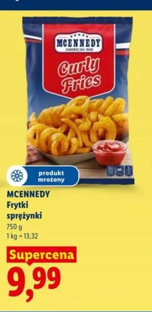 Frytki sprężynki MCENNEDY
