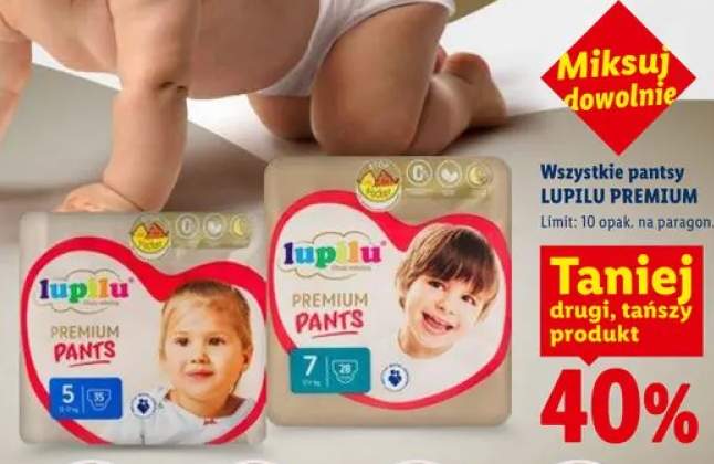 Pieluchomajtki Lupilu Premium Pants 5