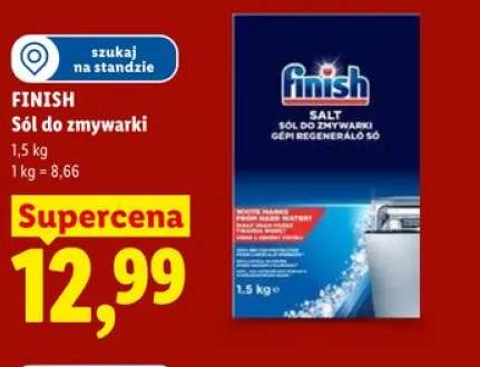 Sól do zmywarki Finish