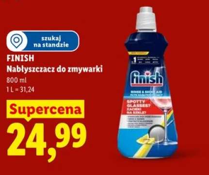 Nabłyszczacz do zmywarki Finish