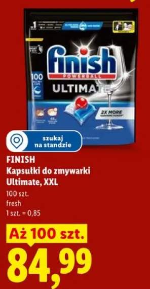 Kapsułki do zmywarki Finish Ultimate XXL fresh