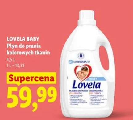 Płyn do prania kolorowych tkanin Lovela Baby