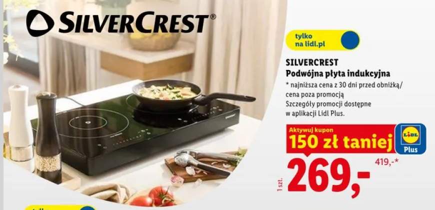 Podwójna płyta indukcyjna SILVERCREST