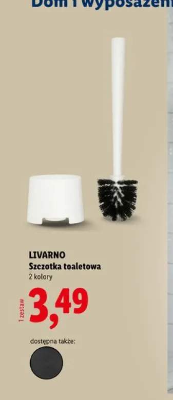Szczotka toaletowa Livarno