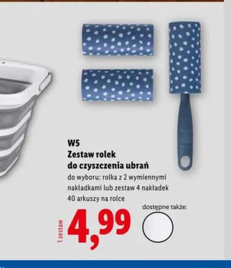 Zestaw rolek do czyszczenia ubrań