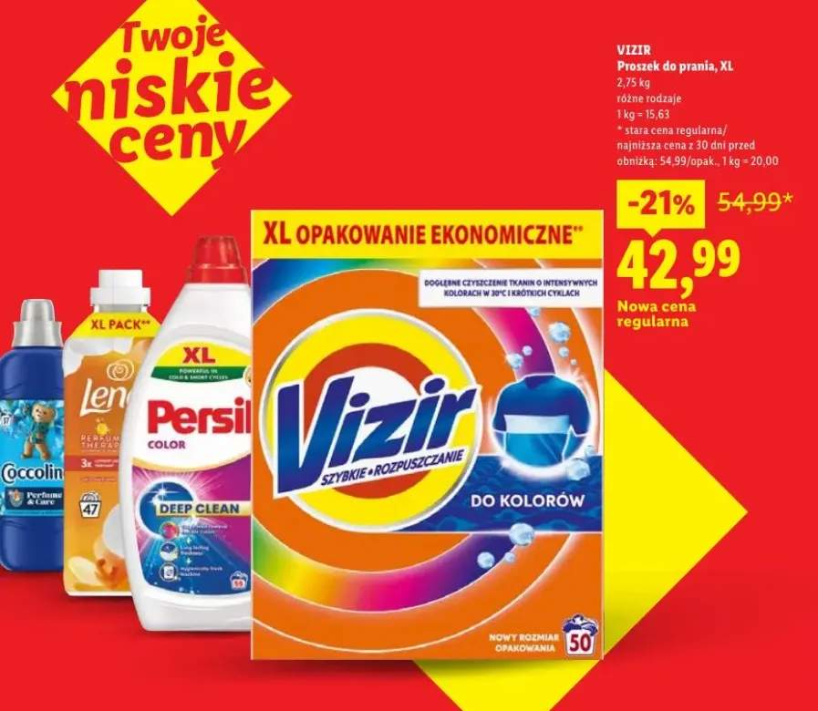 Proszek do prania XL VIZIR