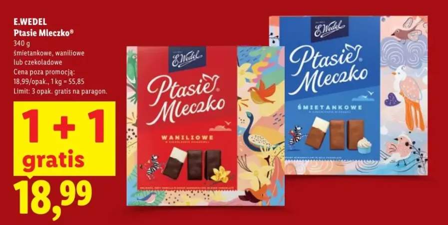 Ptasie Mleczko E.Wedel
