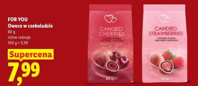 Owoce w czekoladzie For You Candied Strawberries