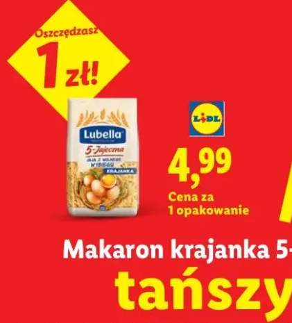 Makaron krajanka 5-jajeczna Lubella