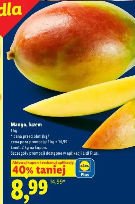 Mango luzem