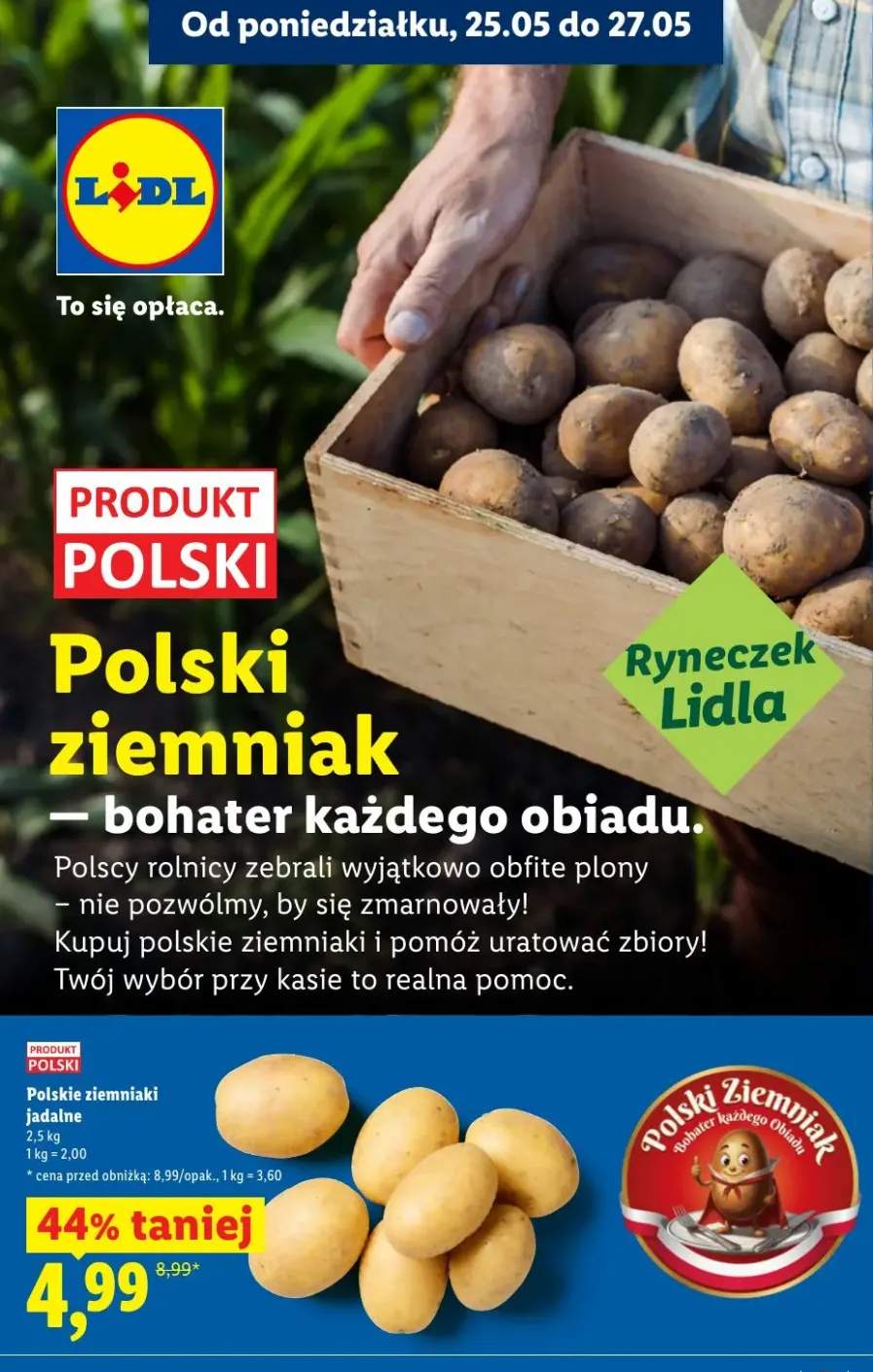 Polskie ziemniaki jadalne