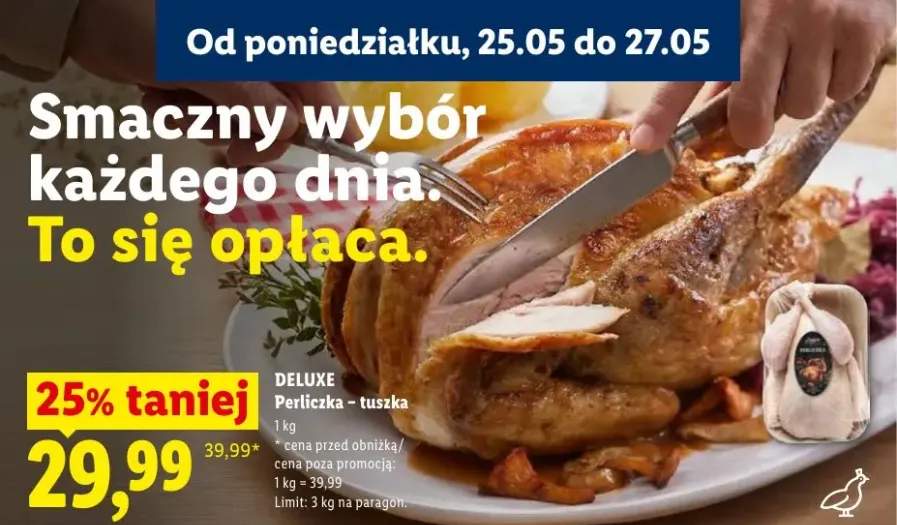 Perliczka - tuszka DELUXE