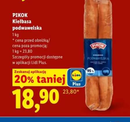 Kiełbasa podwawelska PIKOK