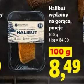 Halibut wędzony na gorąco porcje Seamor