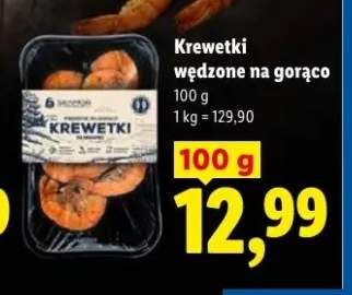 Krewetki wędzone na gorąco Seamor