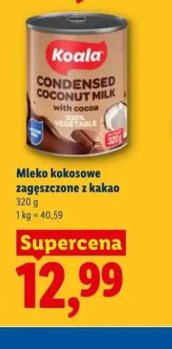 Mleko kokosowe zagęszczone z kakao Koala
