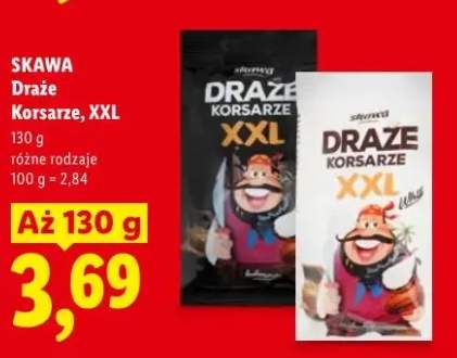 Draże Korsarze XXL białe SKAWA