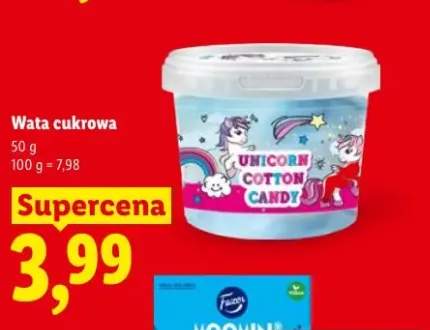 Wata cukrowa Unicorn