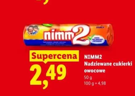 Nadziewane cukierki owocowe Nimm2