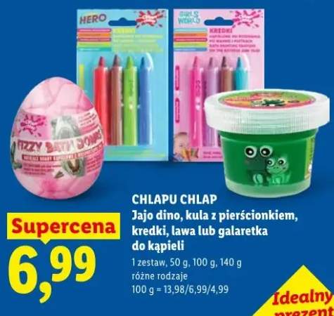 Kosmetyki do kąpieli Chlapu Chlap