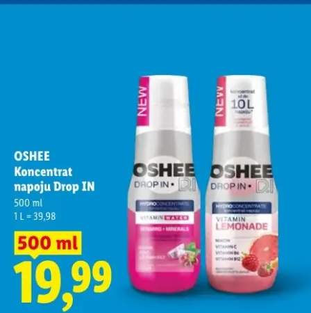 Koncentrat napoju Drop IN Oshee Vitamin Lemonade