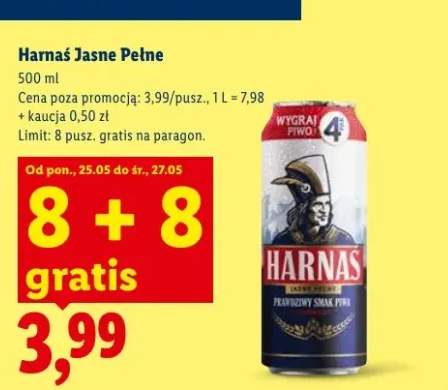 Piwo Harnaś Jasne Pełne