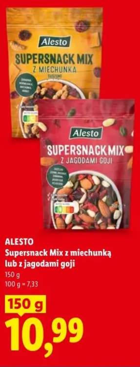 Supersnack Mix z jagodami goji Alesto
