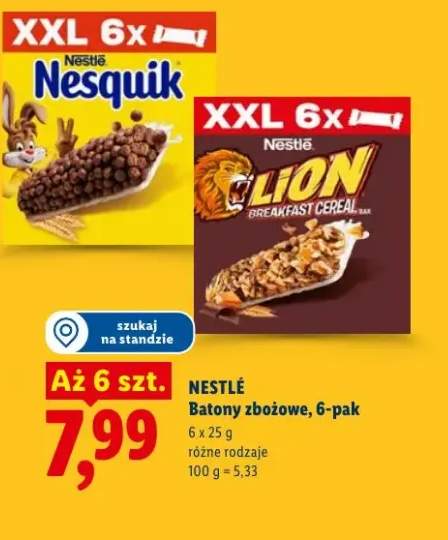 Batony zbożowe Nestlé