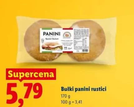 Bułki panini rustici