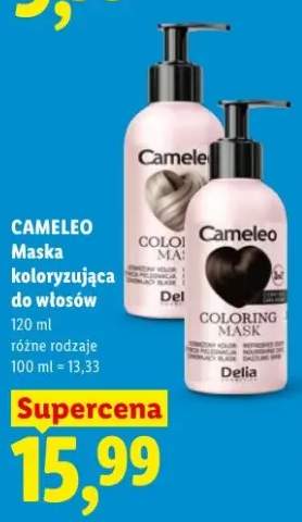 Maska koloryzująca do włosów Cameleo