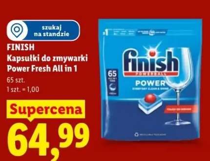 Kapsułki do zmywarki Finish Power Fresh All in 1